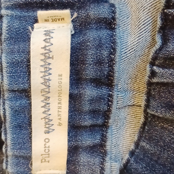 Anthro Pilcro & the Letterpress High Rise Denim Legging / Jeans Small - Picture 12 of 15